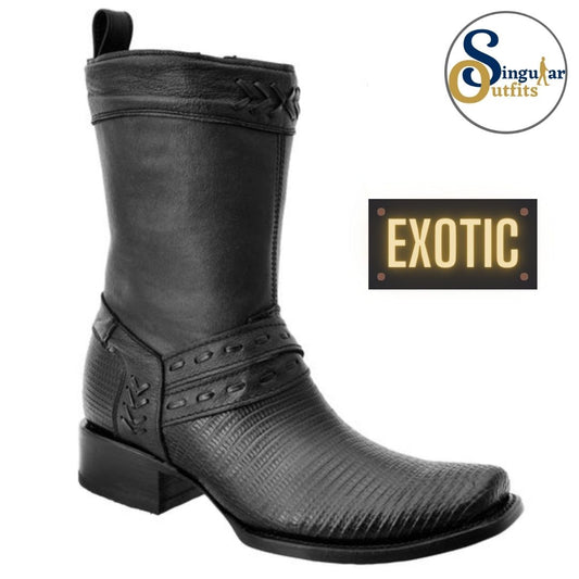 Botas vaqueras exoticas SO-WD0014 lizard Singular Outfits exotic western cowboy boots lizard