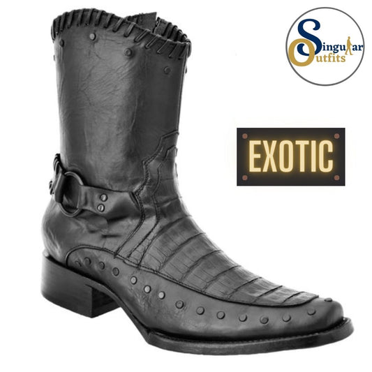 Botas vaqueras exoticas SO-WD0016 cocodrilo Singular Outfits exotic western cowboy boots crocodile