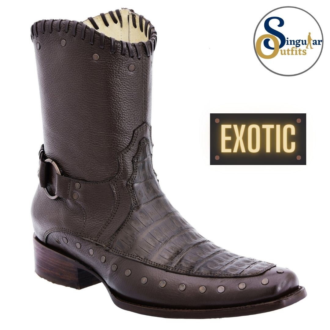 Botas vaqueras exoticas SO-WD0017 cocodrilo Singular Outfits exotic western cowboy boots crocodile