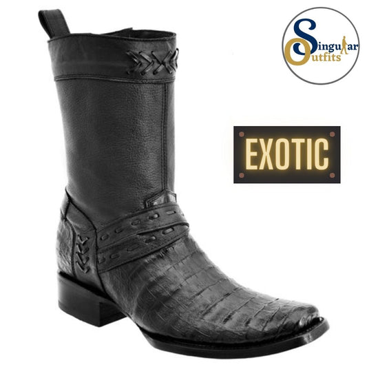 Botas vaqueras exoticas SO-WD0018 cocodrilo Singular Outfits exotic western cowboy boots crocodile