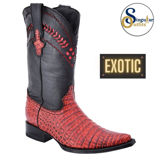Botas vaqueras exoticas SO-WD0043 cocodrilo Singular Outfits exotic western cowboy boots crocodile