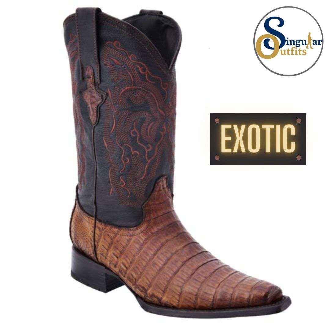 Botas vaqueras exoticas SO-WD0045 cocodrilo Singular Outfits exotic western cowboy boots crocodile