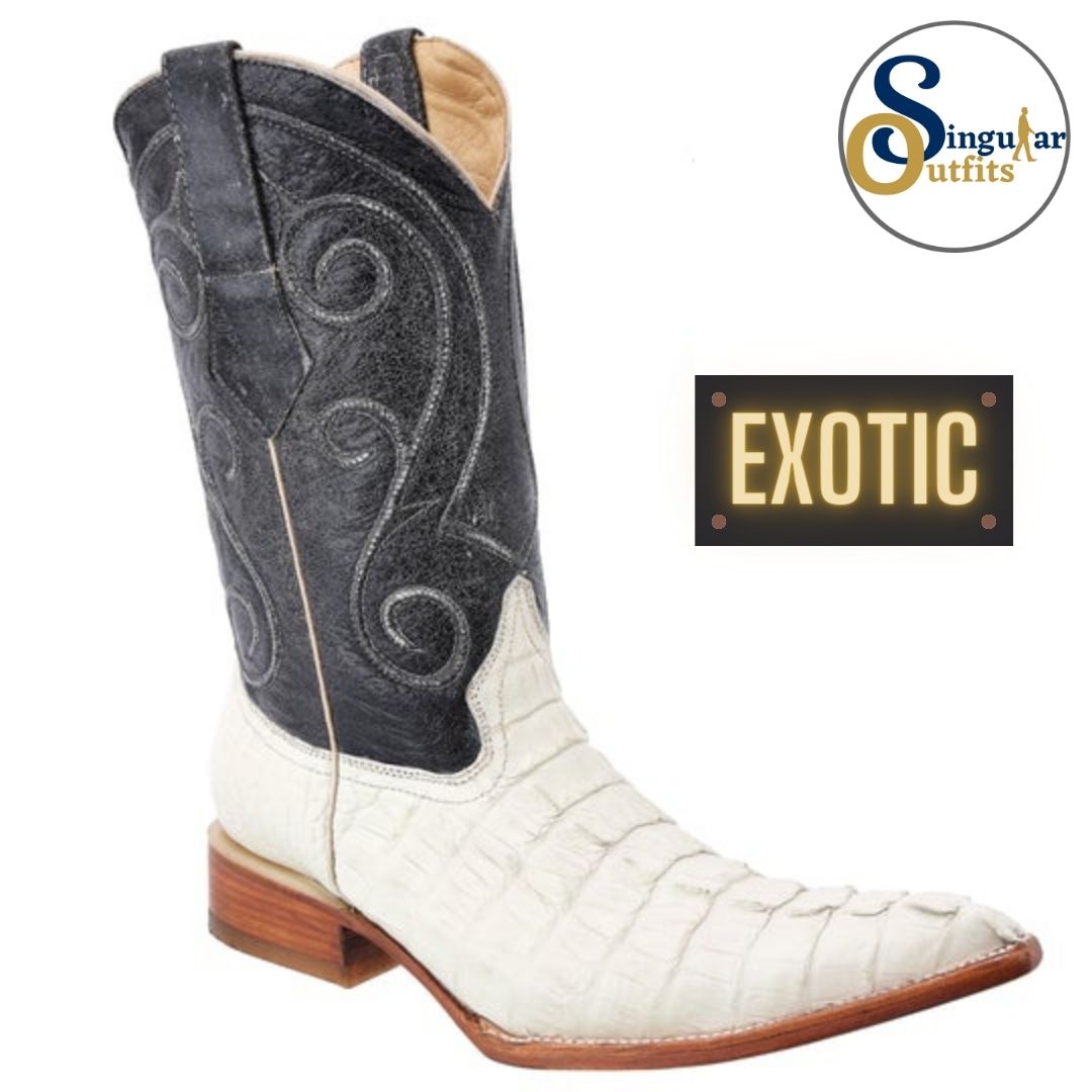 Botas vaqueras exoticas SO-WD0050 cocodrilo Singular Outfits exotic western cowboy boots crocodile