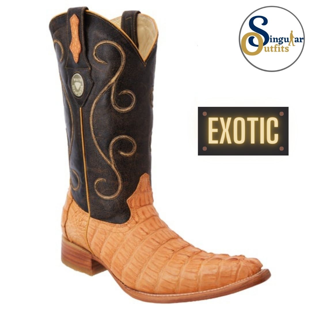 Botas vaqueras exoticas SO-WD0053 cocodrilo Singular Outfits exotic western cowboy boots crocodile
