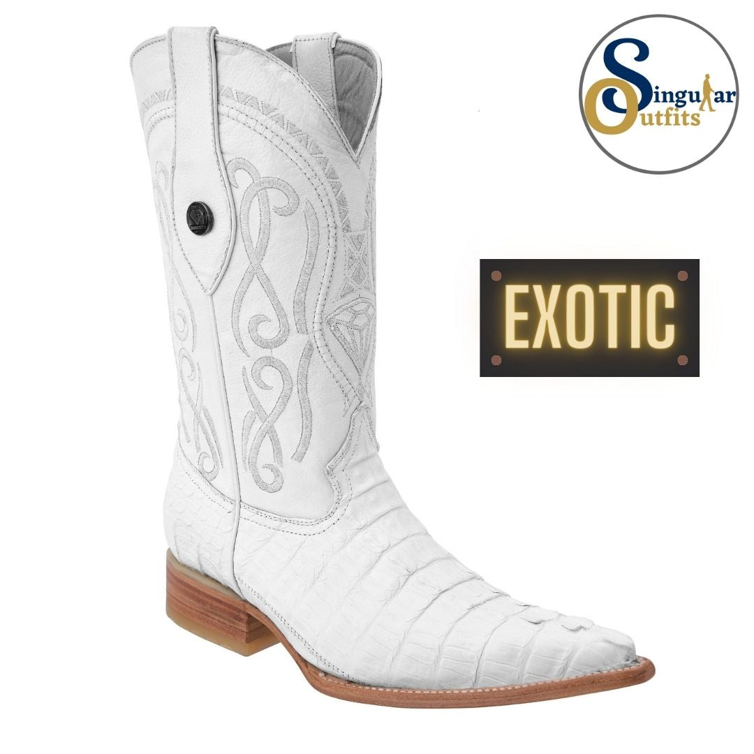 Botas vaqueras exoticas SO-WD0054 cocodrilo Singular Outfits exotic western cowboy boots crocodile