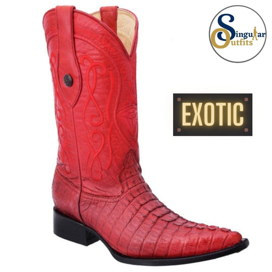 Botas vaqueras exoticas SO-WD0056 cocodrilo Singular Outfits exotic western cowboy boots crocodile