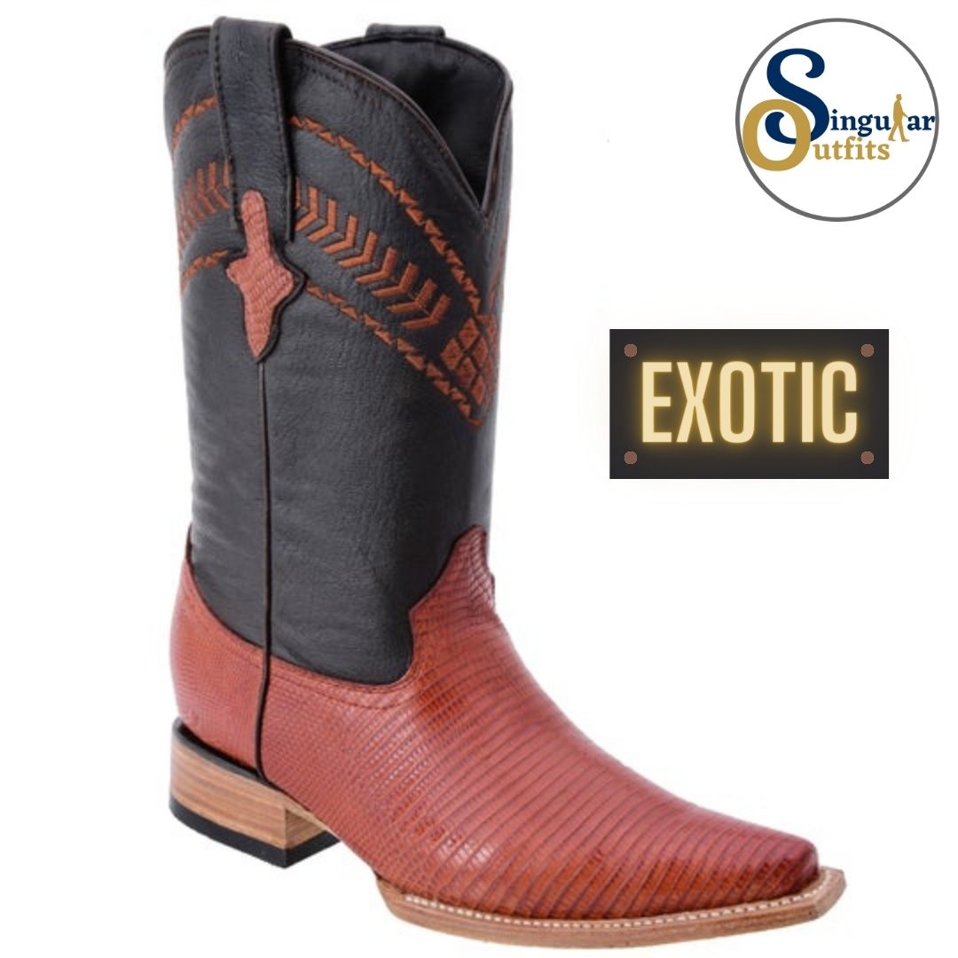 Botas vaqueras exoticas SO-WD0067 lizard Singular Outfits exotic western cowboy boots lizard