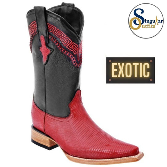 Botas vaqueras exoticas SO-WD0073 lizard Singular Outfits exotic western cowboy boots lizard