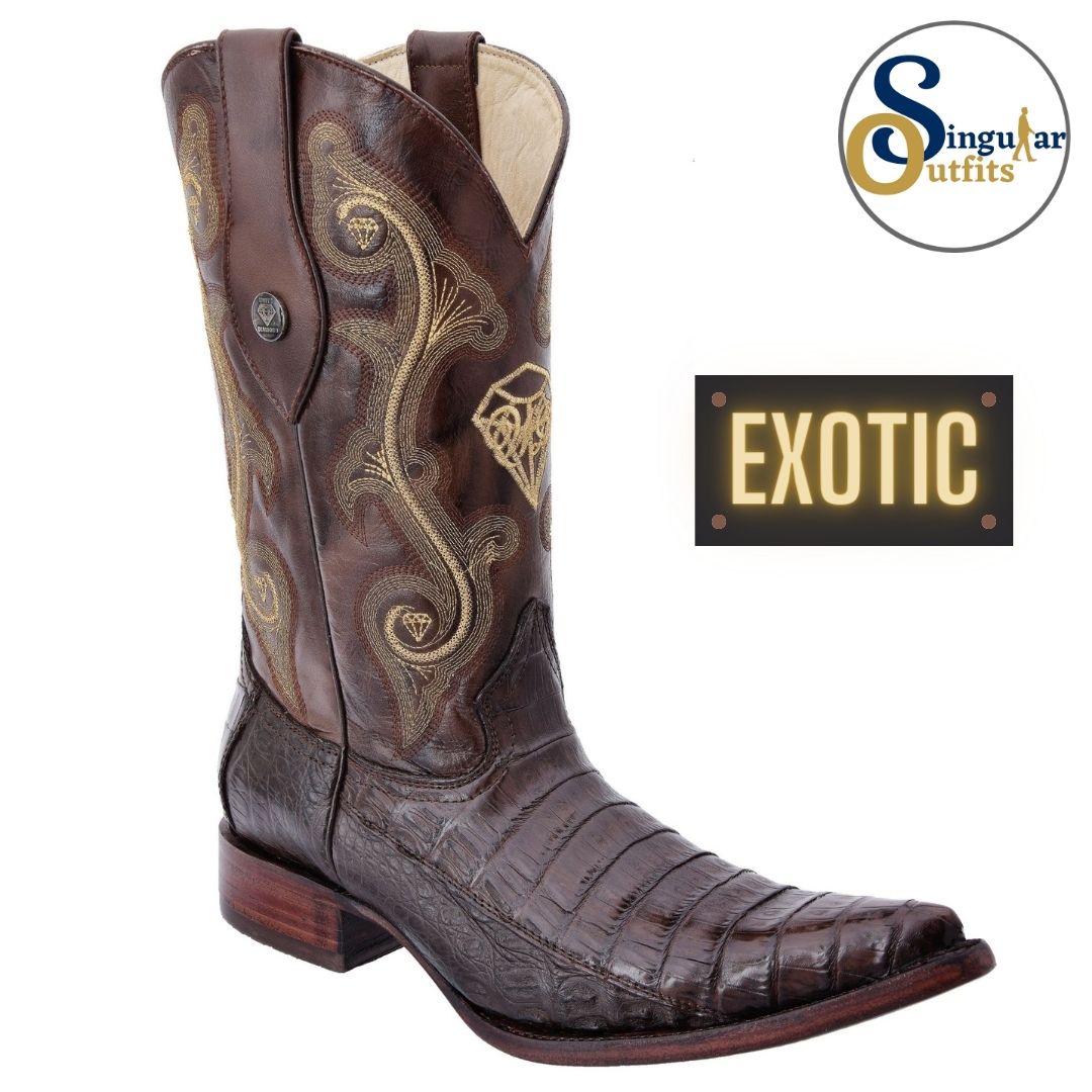 Botas vaqueras exoticas SO-WD0095 cocodrilo Singular Outfits exotic western cowboy boots crocodile
