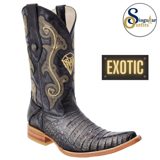 Botas vaqueras exoticas SO-WD0096 cocodrilo Singular Outfits exotic western cowboy boots crocodile