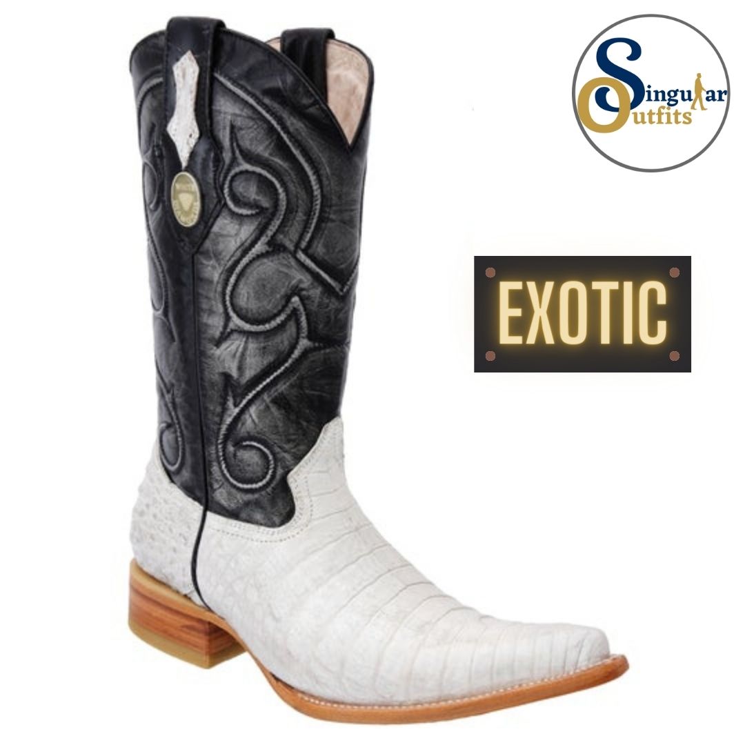 Botas vaqueras exoticas SO-WD0103 cocodrilo Singular Outfits exotic western cowboy boots crocodile