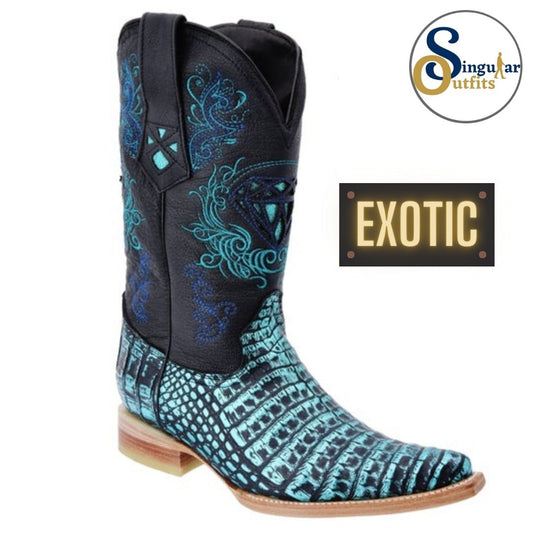 Botas vaqueras exoticas SO-WD0107 cocodrilo Singular Outfits exotic western cowboy boots crocodile