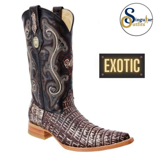 Botas vaqueras exoticas SO-WD0108 cocodrilo Singular Outfits exotic western cowboy boots crocodile