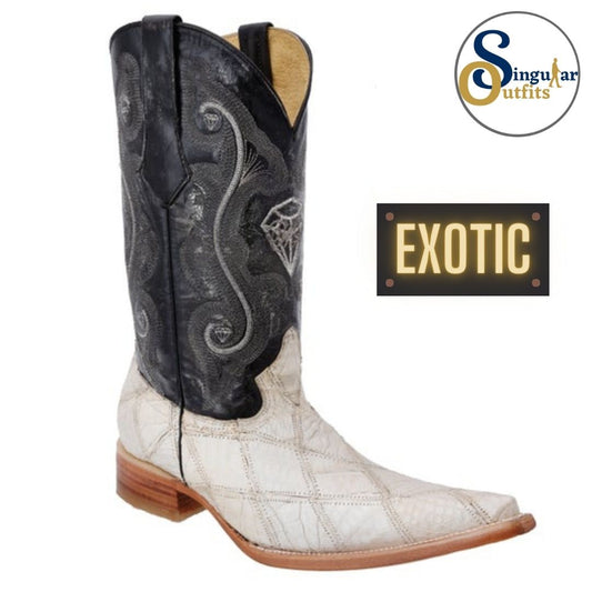 Botas vaqueras exoticas SO-WD0115 cocodrilo Singular Outfits exotic western cowboy boots crocodile