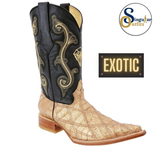 Botas vaqueras exoticas SO-WD0116 cocodrilo Singular Outfits exotic western cowboy boots crocodile