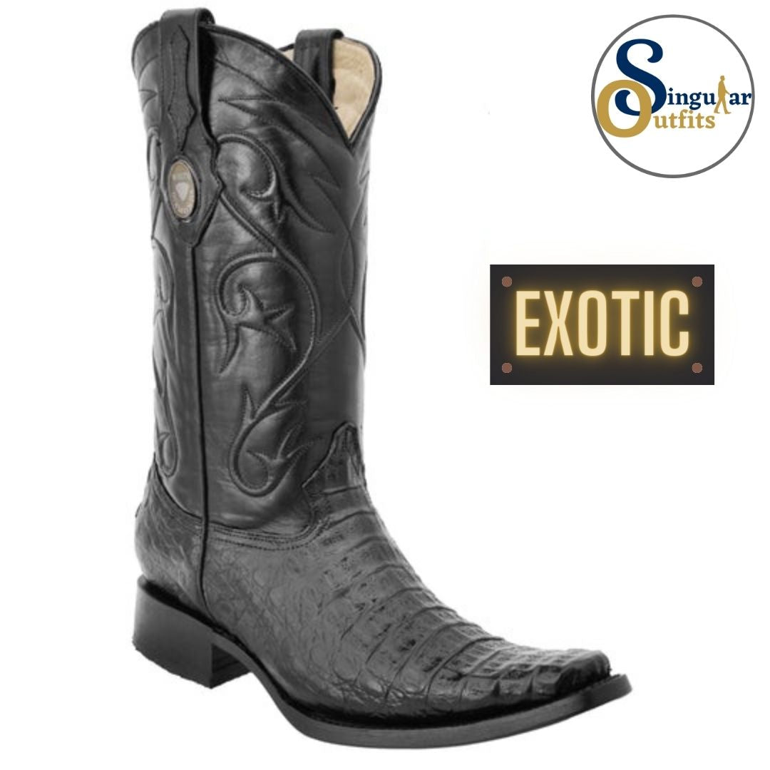 Botas vaqueras exoticas SO-WD0174 cocodrilo Singular Outfits exotic western cowboy boots crocodile