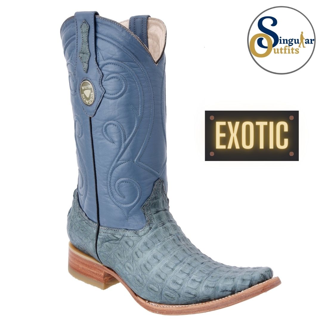 Botas vaqueras exoticas SO-WD0175 cocodrilo Singular Outfits exotic western cowboy boots crocodile