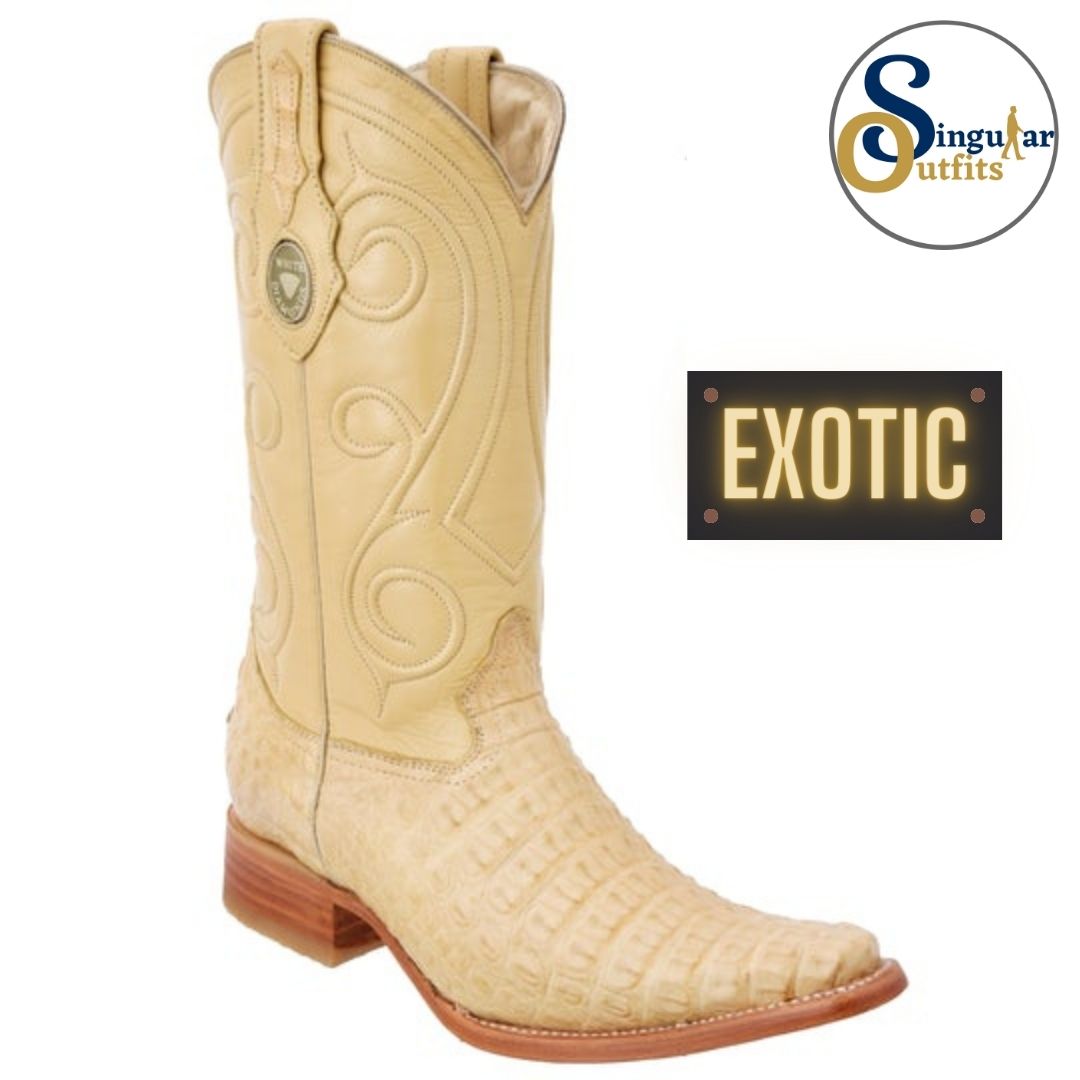 Botas vaqueras exoticas SO-WD0176 cocodrilo Singular Outfits exotic western cowboy boots crocodile