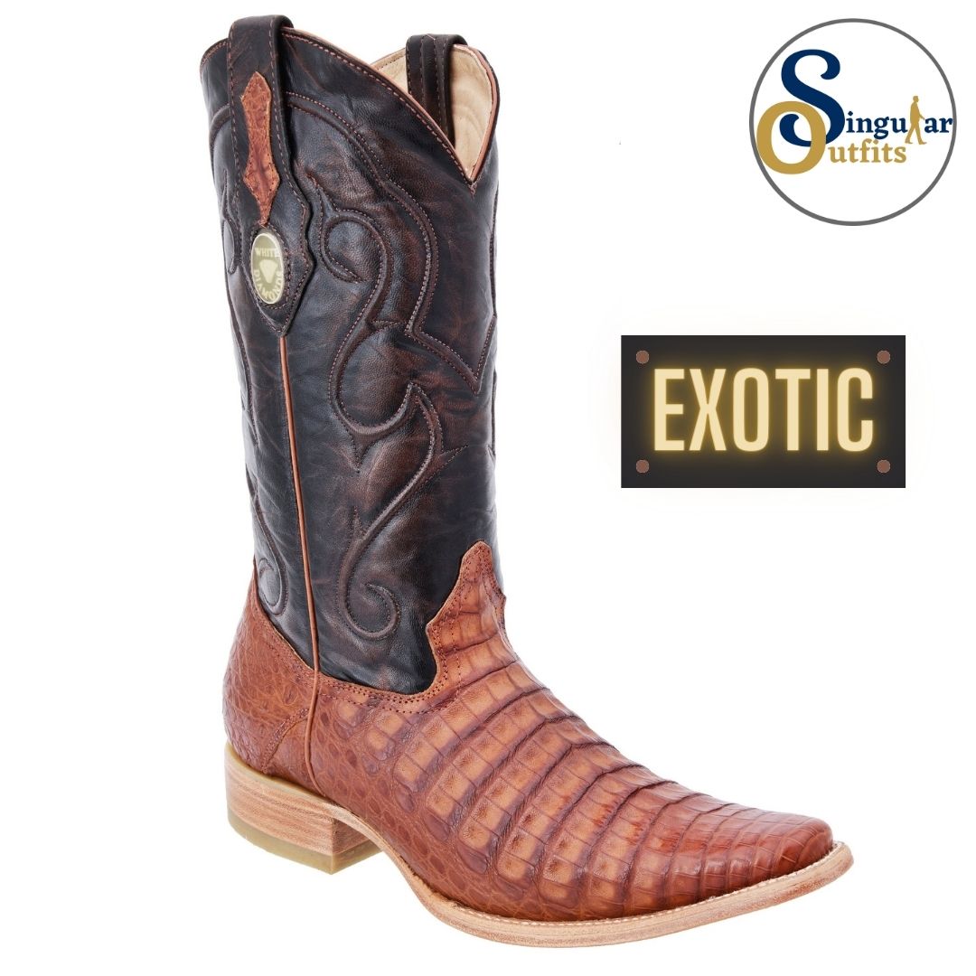 Botas vaqueras exoticas SO-WD0177 cocodrilo Singular Outfits exotic western cowboy boots crocodile