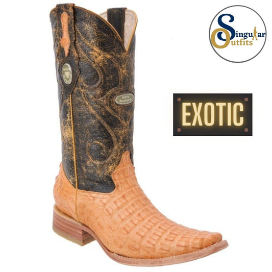 Botas vaqueras exoticas SO-WD0178 cocodrilo Singular Outfits exotic western cowboy boots crocodile