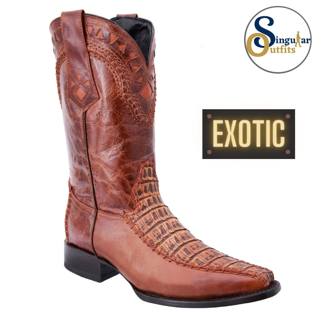 Botas vaqueras exoticas SO-WD0188 cocodrilo Singular Outfits exotic western cowboy boots crocodile
