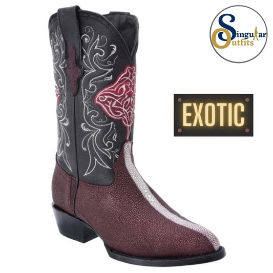 Botas vaqueras exoticas SO-WD0227 manta raya Singular Outfits exotic western cowboy boots manta ray