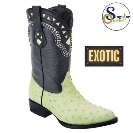 Botas vaqueras exoticas SO-WD0232 avestruz Singular Outfits exotic western cowboy boots ostrich