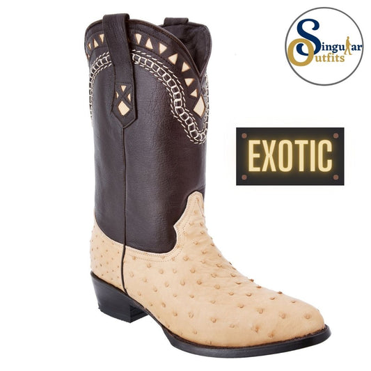Botas vaqueras exoticas SO-WD0234 avestruz Singular Outfits exotic western cowboy boots ostrich