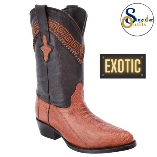 Botas vaqueras exoticas SO-WD0240 avestruz Singular Outfits exotic western cowboy boots ostrich