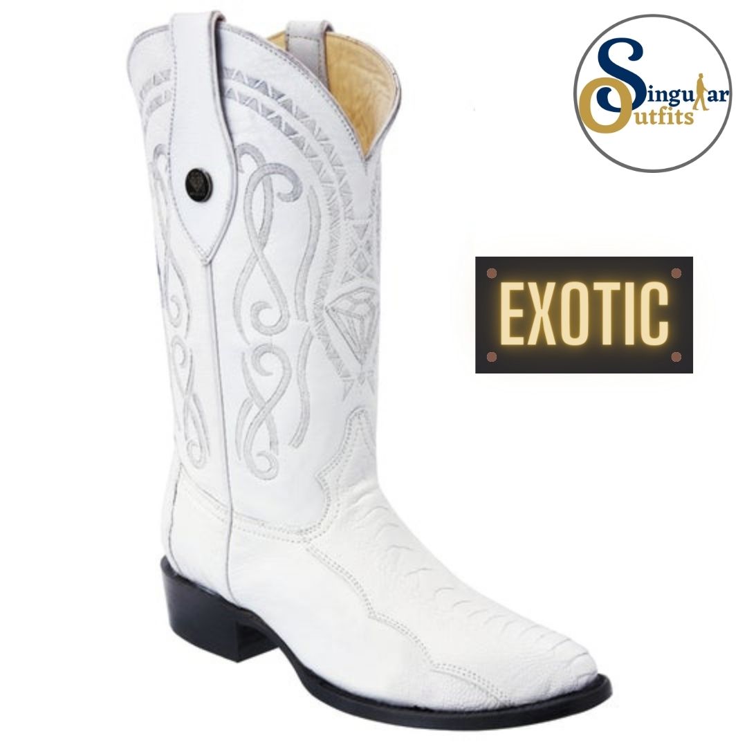 Botas vaqueras exoticas SO-WD0244 avestruz Singular Outfits exotic western cowboy boots ostrich