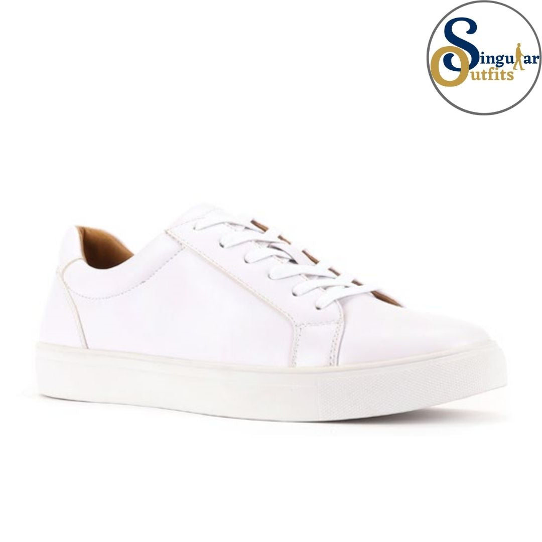 Casual Shoes SO-S2011 Lace-Up Sneaker White Singular Outfits Zapatos casuales 