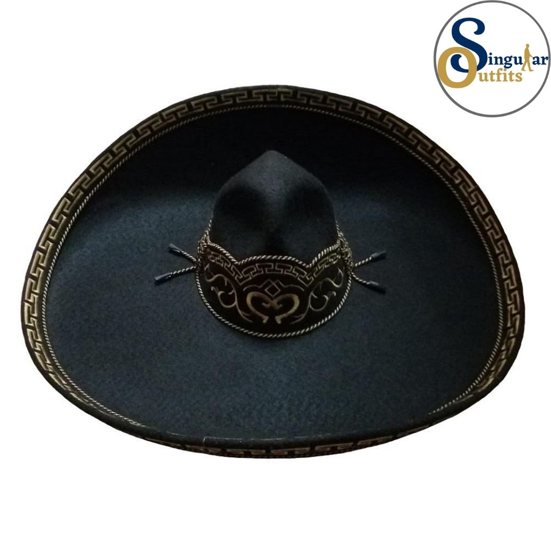 Fine Charro Hats SO-SCH03 Singular Outfits Sombreros Charros