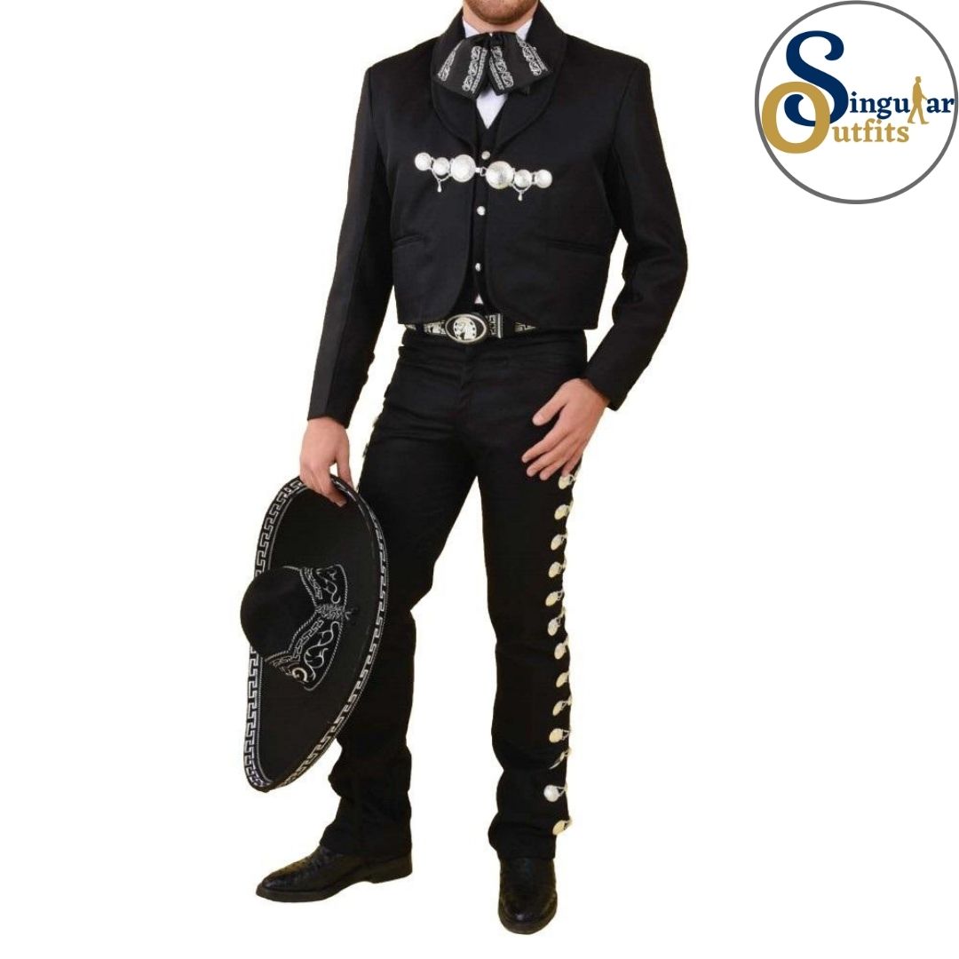 Fine Charro Suits SO-TM72130 Singular Outfits Traje Charro