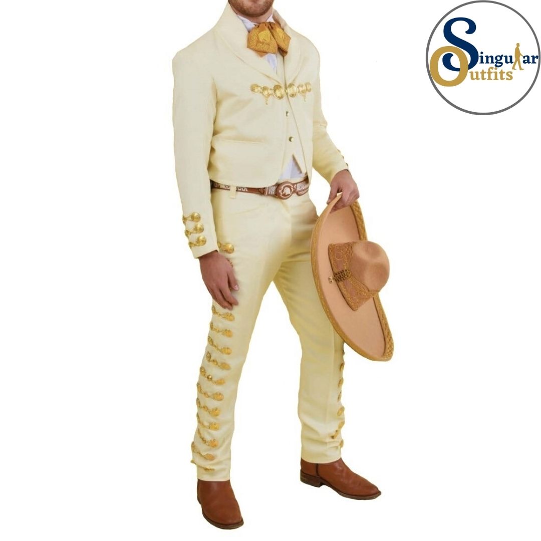 Fine Charro Suits SO-TM72131 Singular Outfits Traje Charro