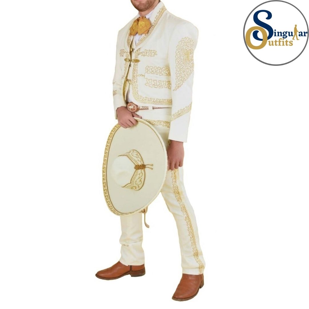 Fine Charro Suits SO-TM72140 Singular Outfits Traje Charro