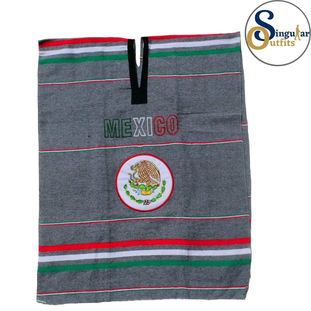 Gaban Jorongo Mexicano Kids and Women SO-DJ1303 Mexican Poncho