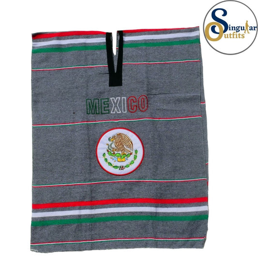 Gaban Jorongo Mexicano Kids and Women SO-DJ1303 Mexican Poncho