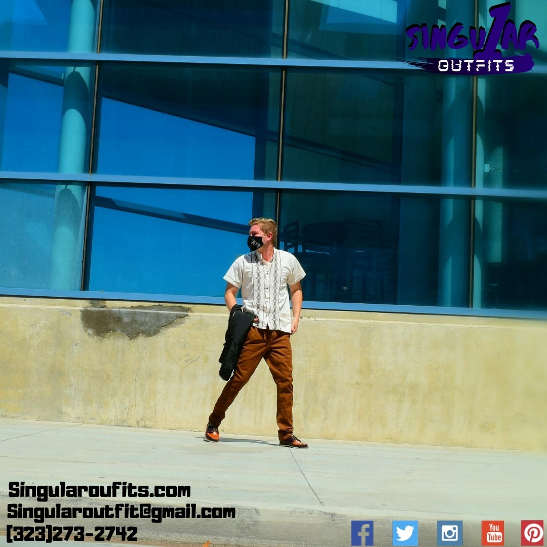 Guayabera with Huaraches for men