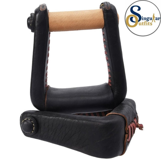 Horse Stirrups TM-82273 Black