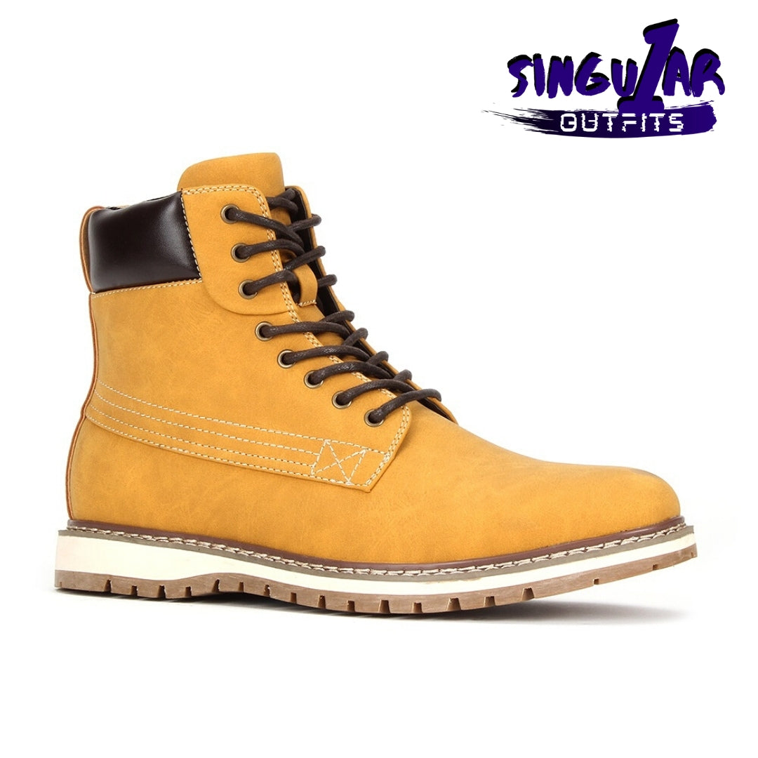 JX-B1916 Tan Men's Shoes Singular Outfits Zapatos para Hombre Jaxson Shoes