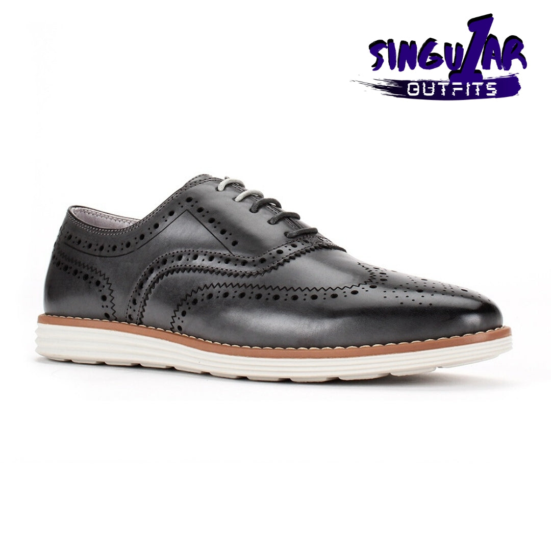 JX-C1905 Grey Men's shoes Singular Outfits Zapatos para Hombres Jaxson Shoes