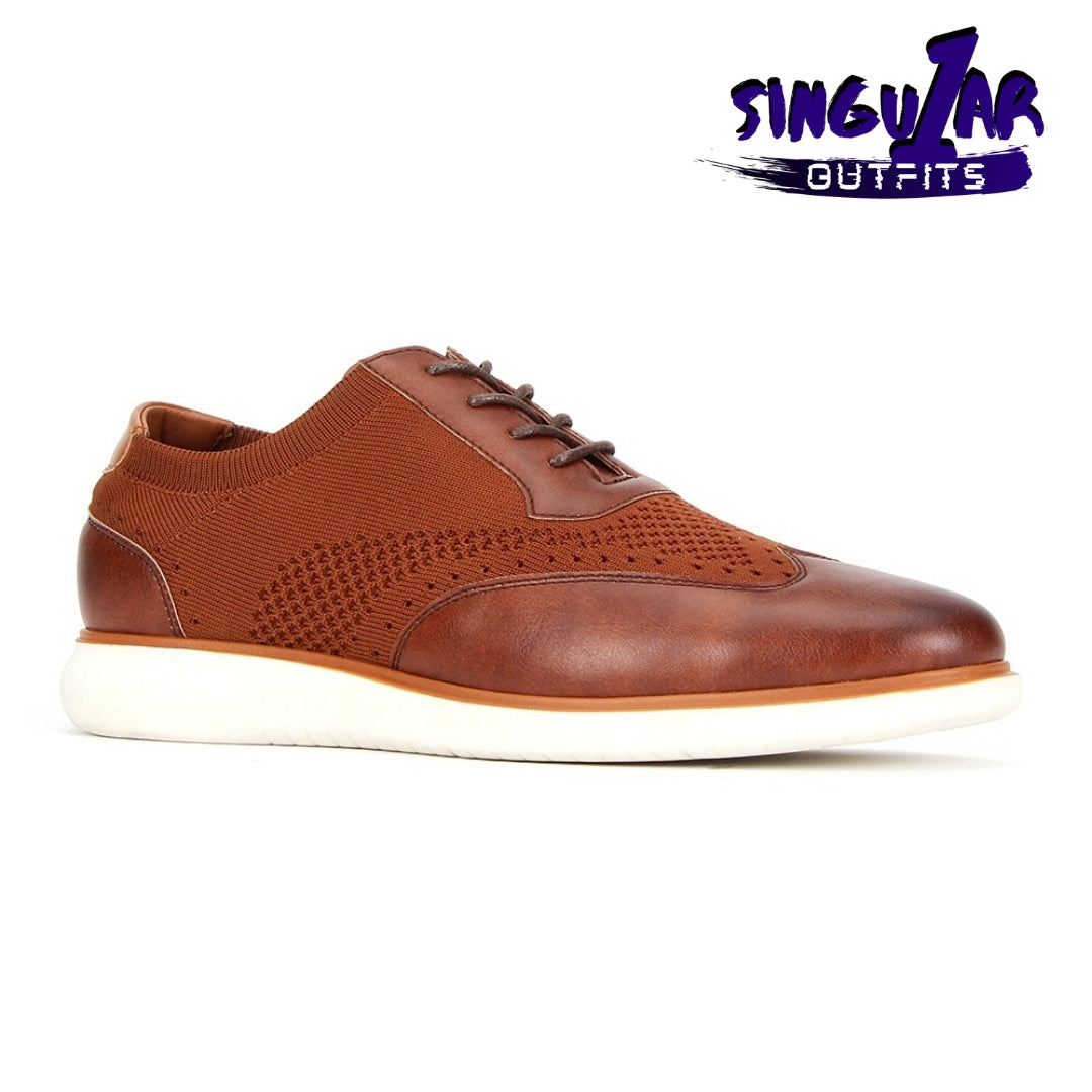 JX-C1909 Brown Men's Shoes Singular Outfits  Zapatos Jaxson Shoes