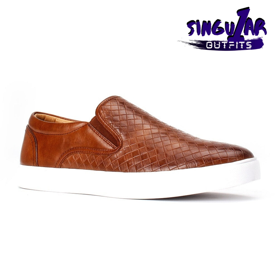 JX-S1913 Cognac Men's Shoes Singular Outfits Zapatos Jaxson Shoes