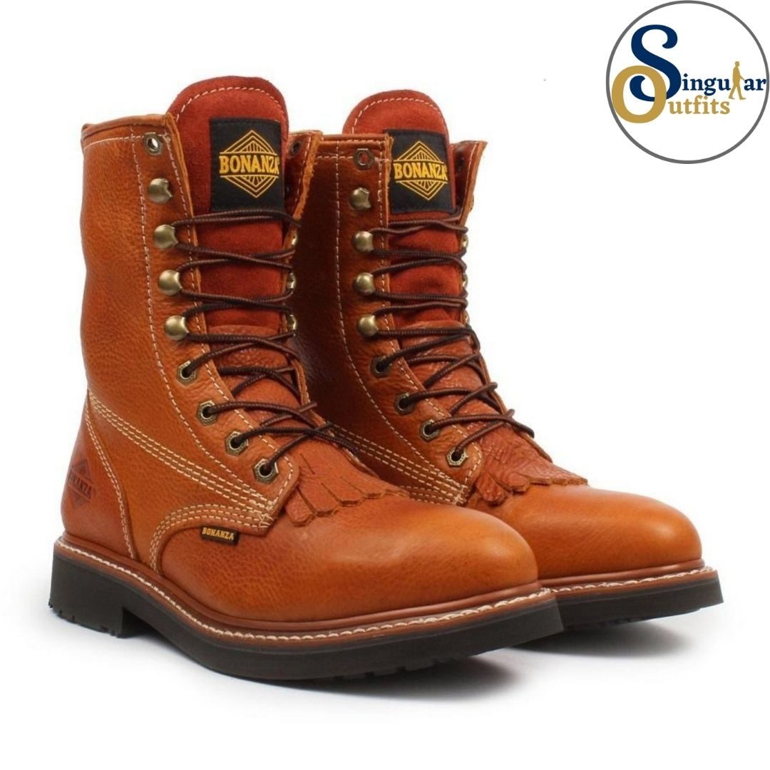 Lacer Work Boots SO-BA817 Light Brown Singular Outfits Botas de Trabajo Cafe