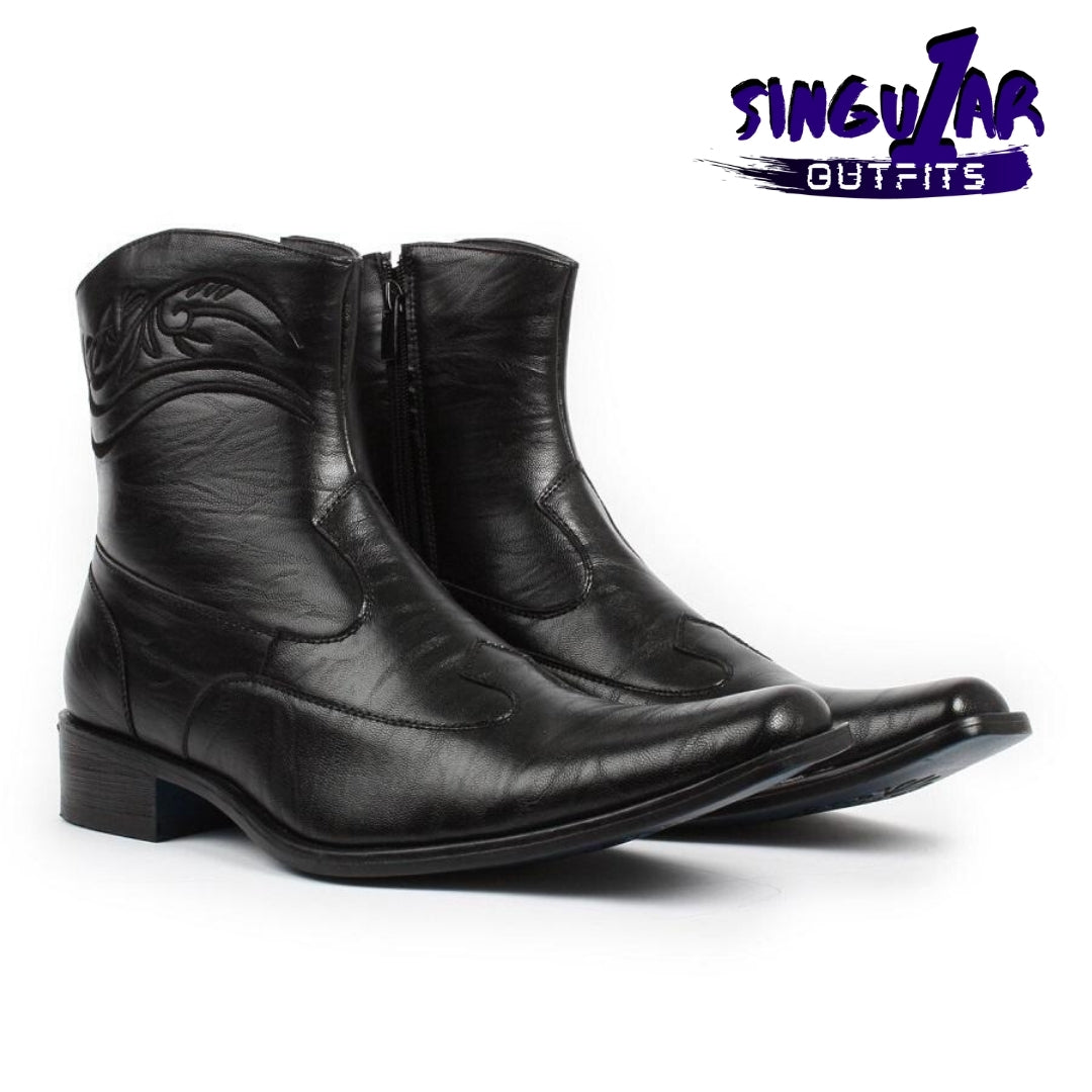 Men's Boots BE-D702 Botas para Hombres Black