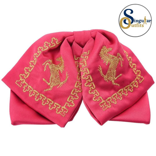 Moño charro bordado de niño SO-TM72584 Embroidered Charro bow tie for kids