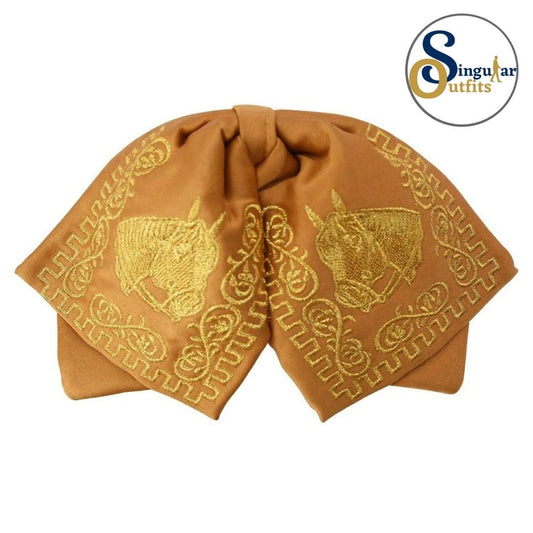 Moño charro bordado de niño SO-TM72589 Embroidered Charro bow tie for kids