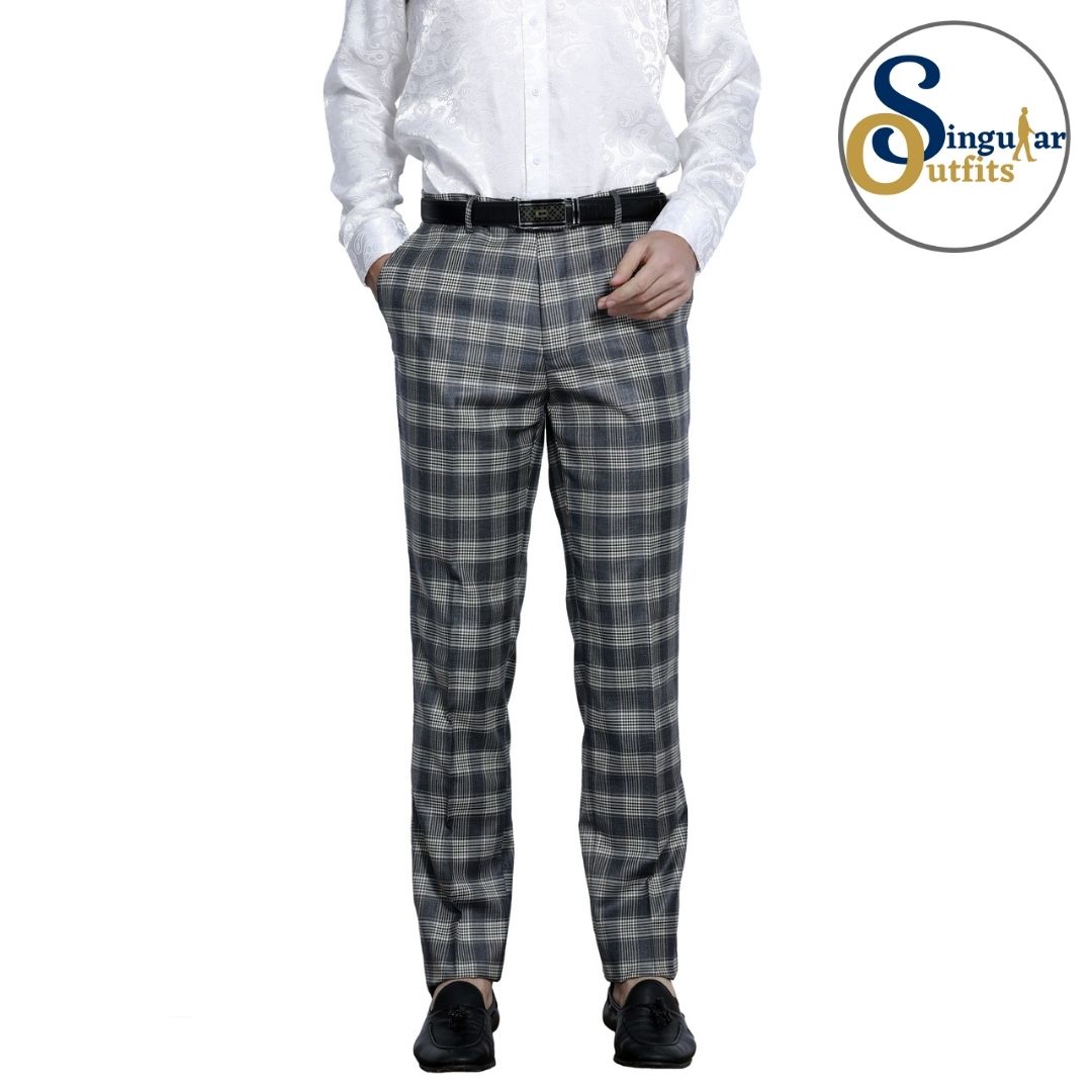 Pantalones Formales de vestir Corte Ajustado para Hombre SO-MP111SK02 Skinny Fit Formal Dress Pants for Men