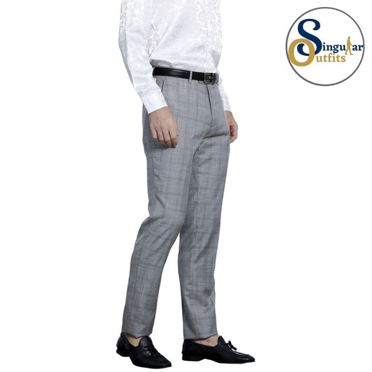 Pantalones Formales de vestir Corte Ajustado para Hombre SO-MP112SK01 Skinny Fit Formal Dress Pants for Men