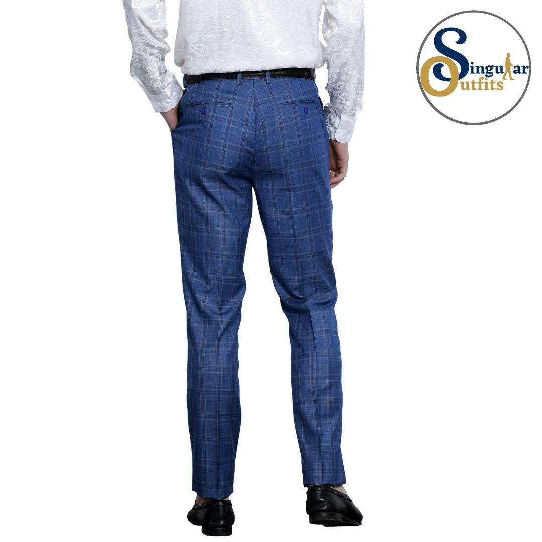 Pantalones Formales de vestir Corte Ajustado para Hombre SO-MP112SK03 Skinny Fit Formal Dress Pants for Men